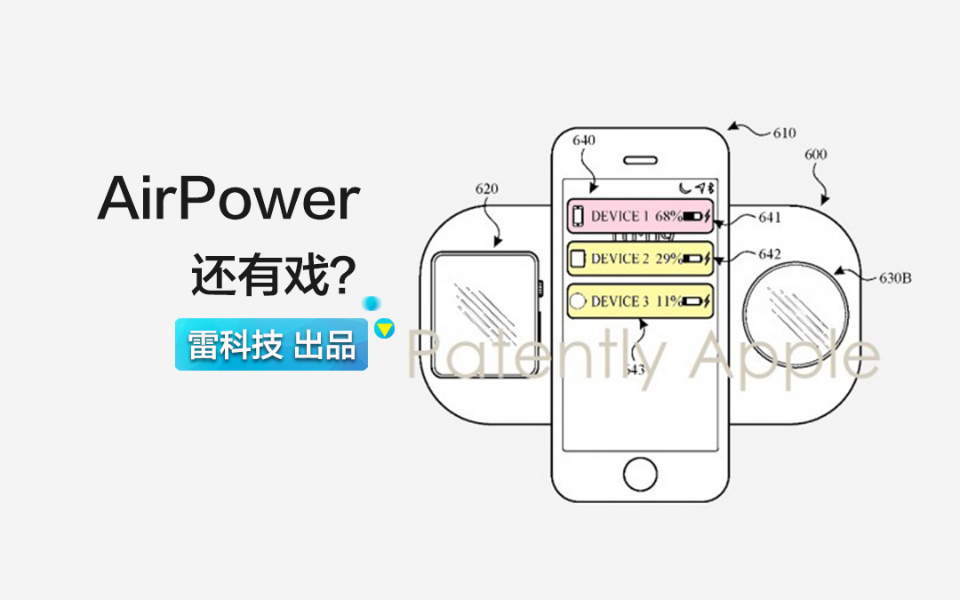 苹果AirPower还有戏?新专利被曝光,展示了多项新特性哔哩哔哩bilibili