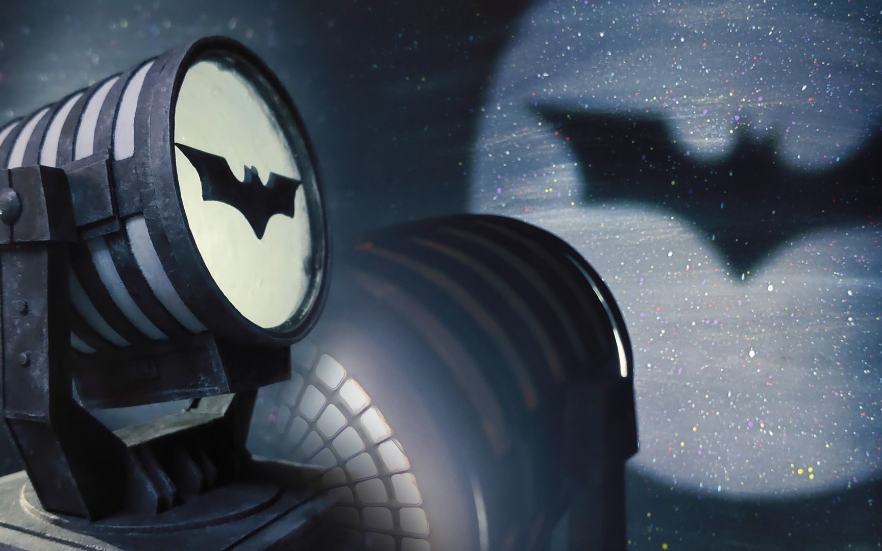 就能用纸做出蝙蝠侠探照灯/蝙蝠侠/dc/正义联盟/超人/蝙蝠灯/新蝙蝠侠