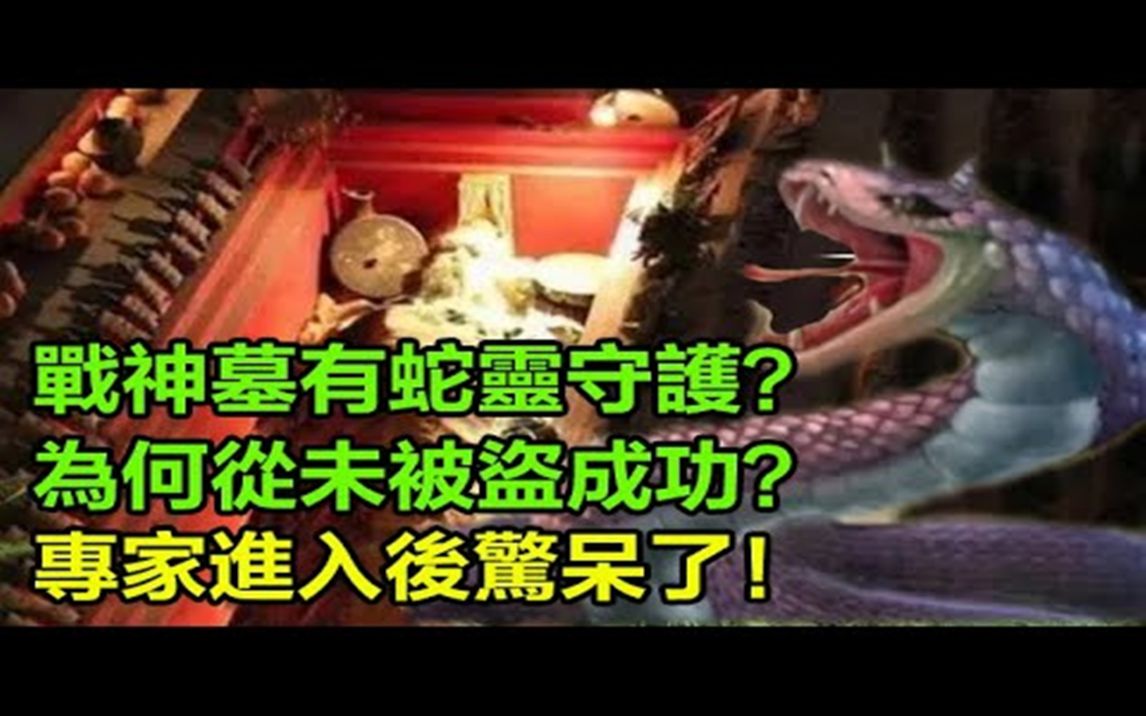 [图]战神墓有蛇灵守护？数千年来，黄金棺材，连棺钉都是黄金打造，为何从未被盗成功？专家进入后惊呆了！古墓盗墓考古千年古墓宝藏