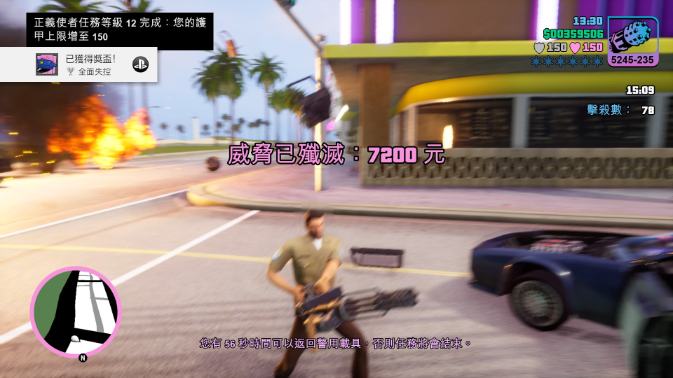 [图]Grand Theft Auto: Vice City 罪城终极版 全面失控 奖杯/成就