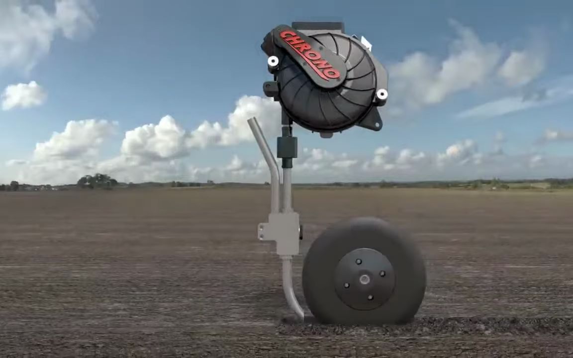 基于气力导种原理的gaspardo chrono 306排种器