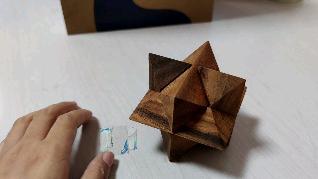 数学益智游戏–鲁班锁(八角球)