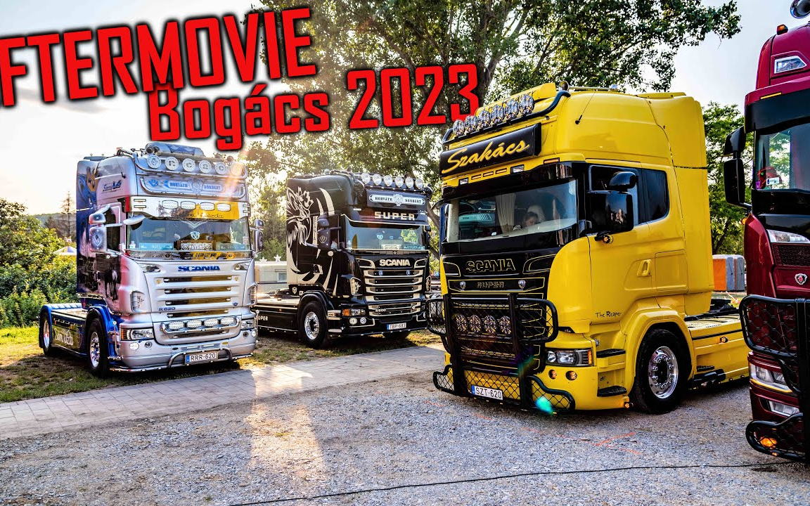 【欧洲卡车】【zivatary】匈牙利卡车天堂:bogács 2023 // *after