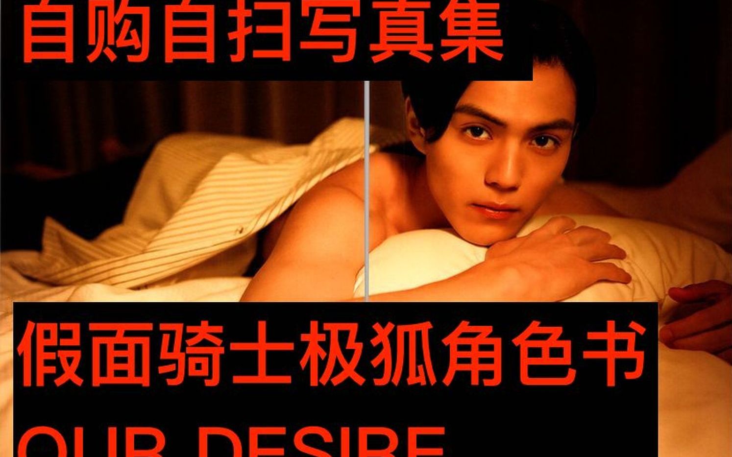 [图]【尺度写真集・自购自扫】假面骑士极狐角色书 OUR DESIRE【完整版】