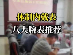 Download Video: 体制内八大腕表推荐