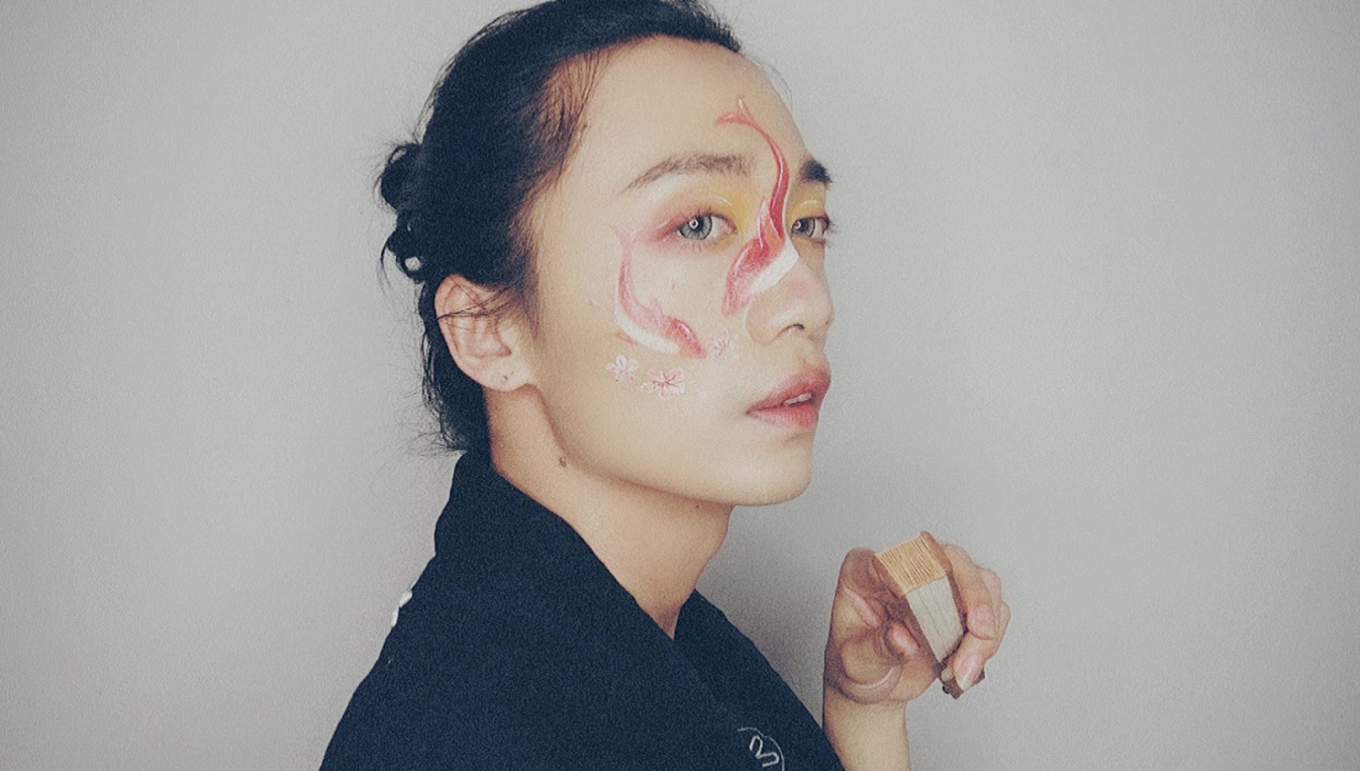 北冥有鱼.其名为鲲-大鱼海棠创意妆容