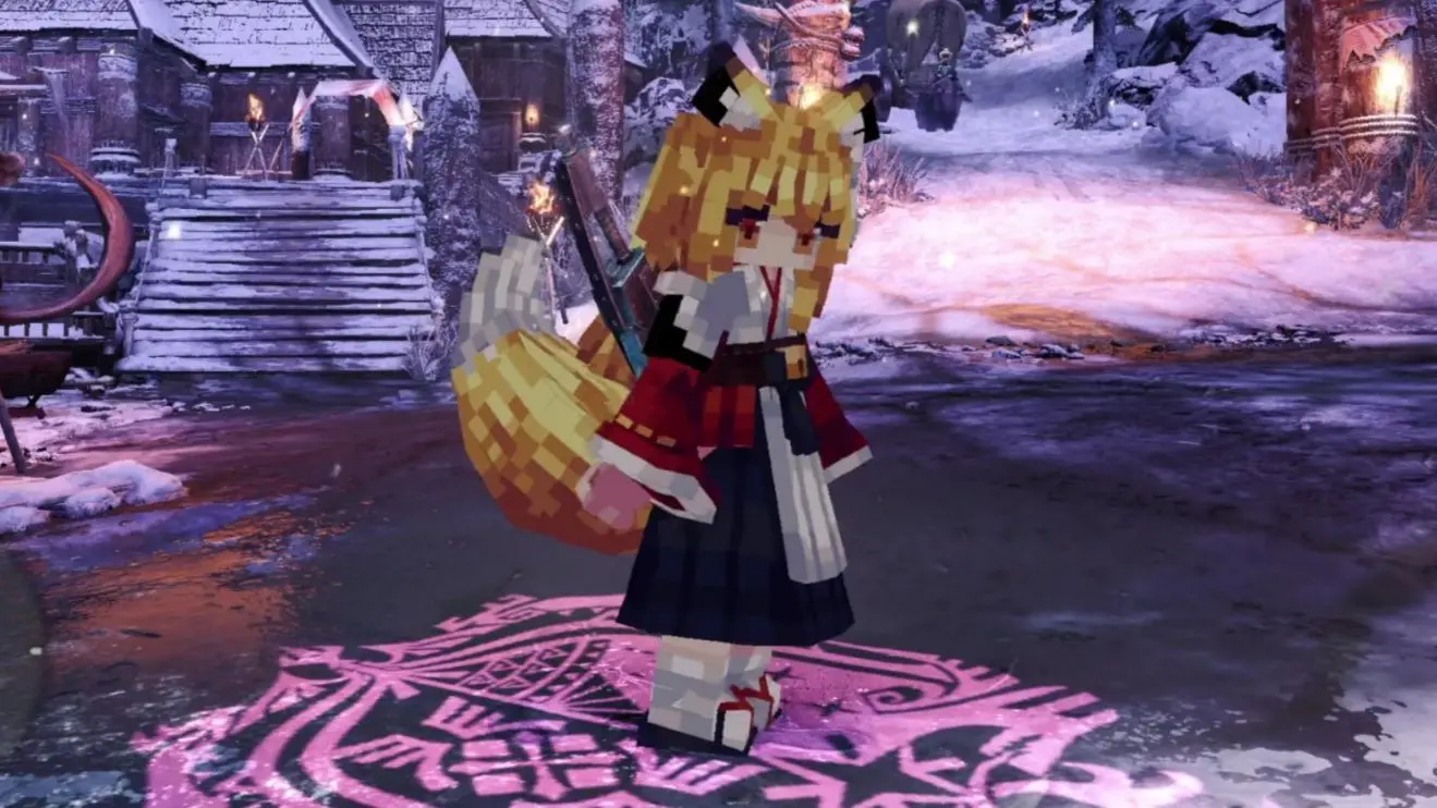 【MHWI】酒狐mod(低质，力竭了)_哔哩哔哩bilibili_怪物猎人_演示