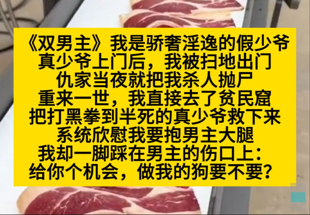 原耽推文 我是骄奢淫逸的假少爷,系统让我抱真少爷大腿,我却让真少爷给我当dog……哔哩哔哩bilibili