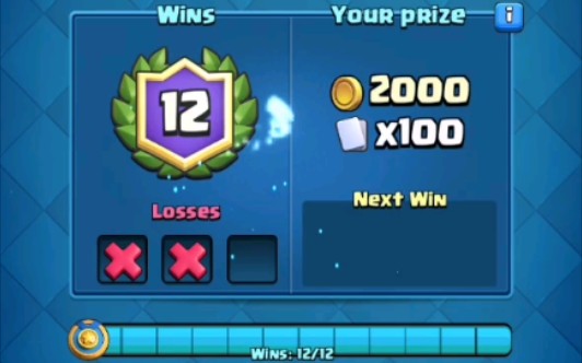 皇室战争卫队皇家猪经典挑战12胜