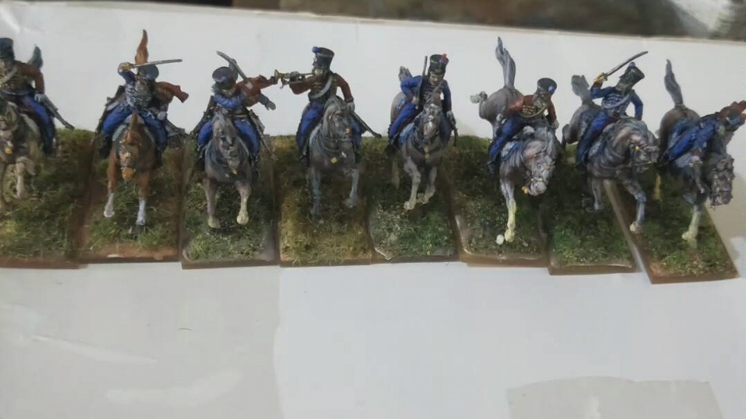 兵人军事模型72比例拿破仑战争法军轻骑兵