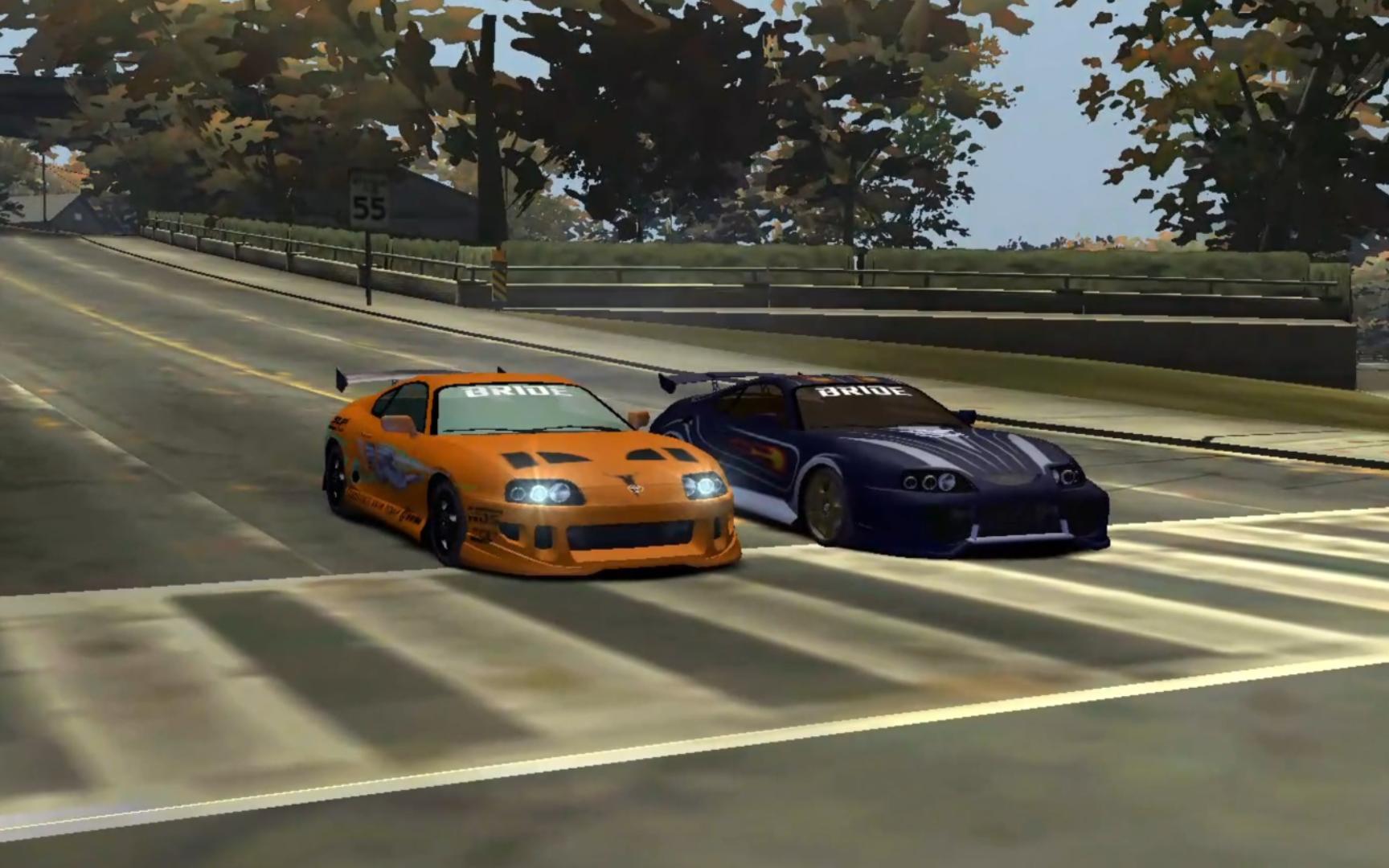 【极品飞车9】假如挑战黑名单13时开的是速度与激情的supra会怎么样?