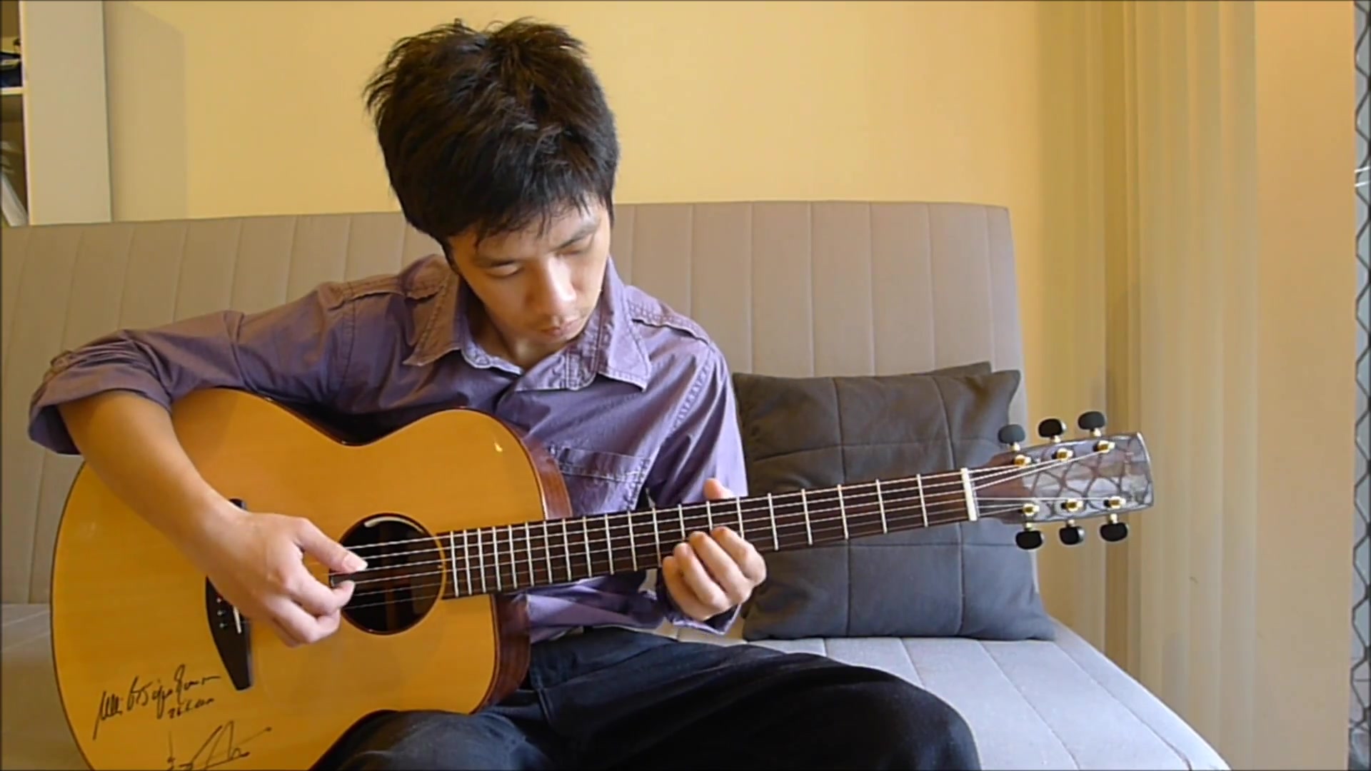 kotarooshiofirstlove宇多田光cover吉他指弹