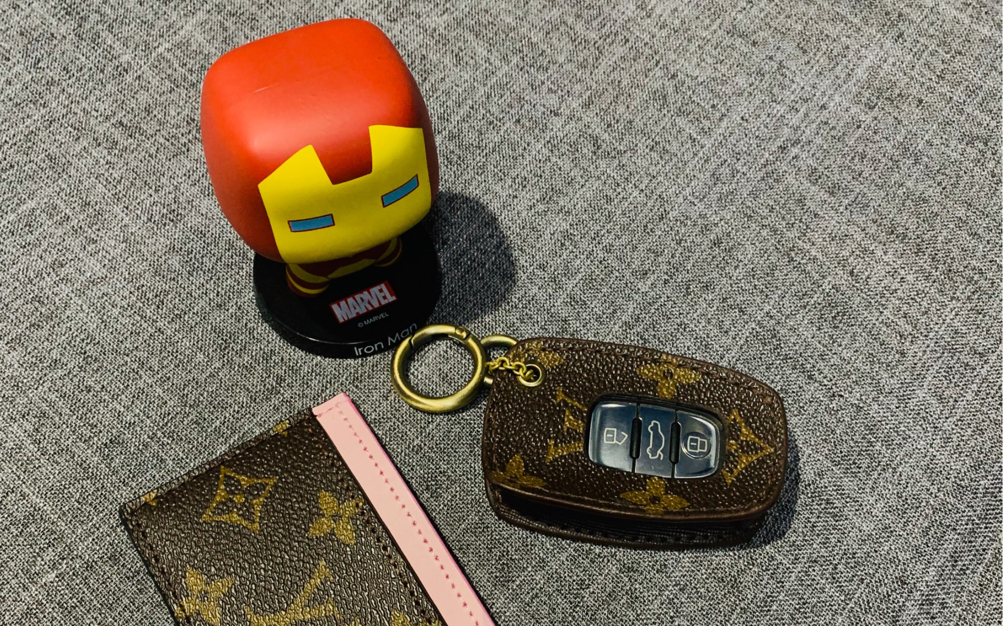 lv中古老花拆改车钥匙套