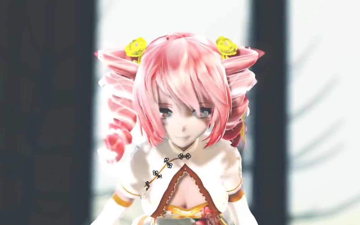 【mmd】tda式改变金丝雀旗袍【重音teto】【it-makes-me-il】_哔哩