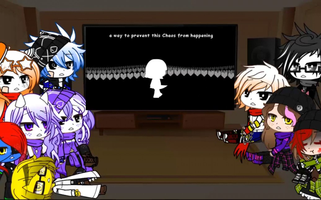 undertale reacciona a chara vs nightmare sans animation parte 38