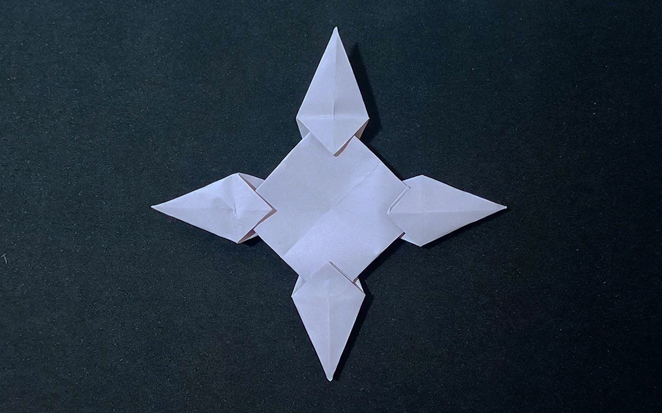 怎么折纸飞镖 B站