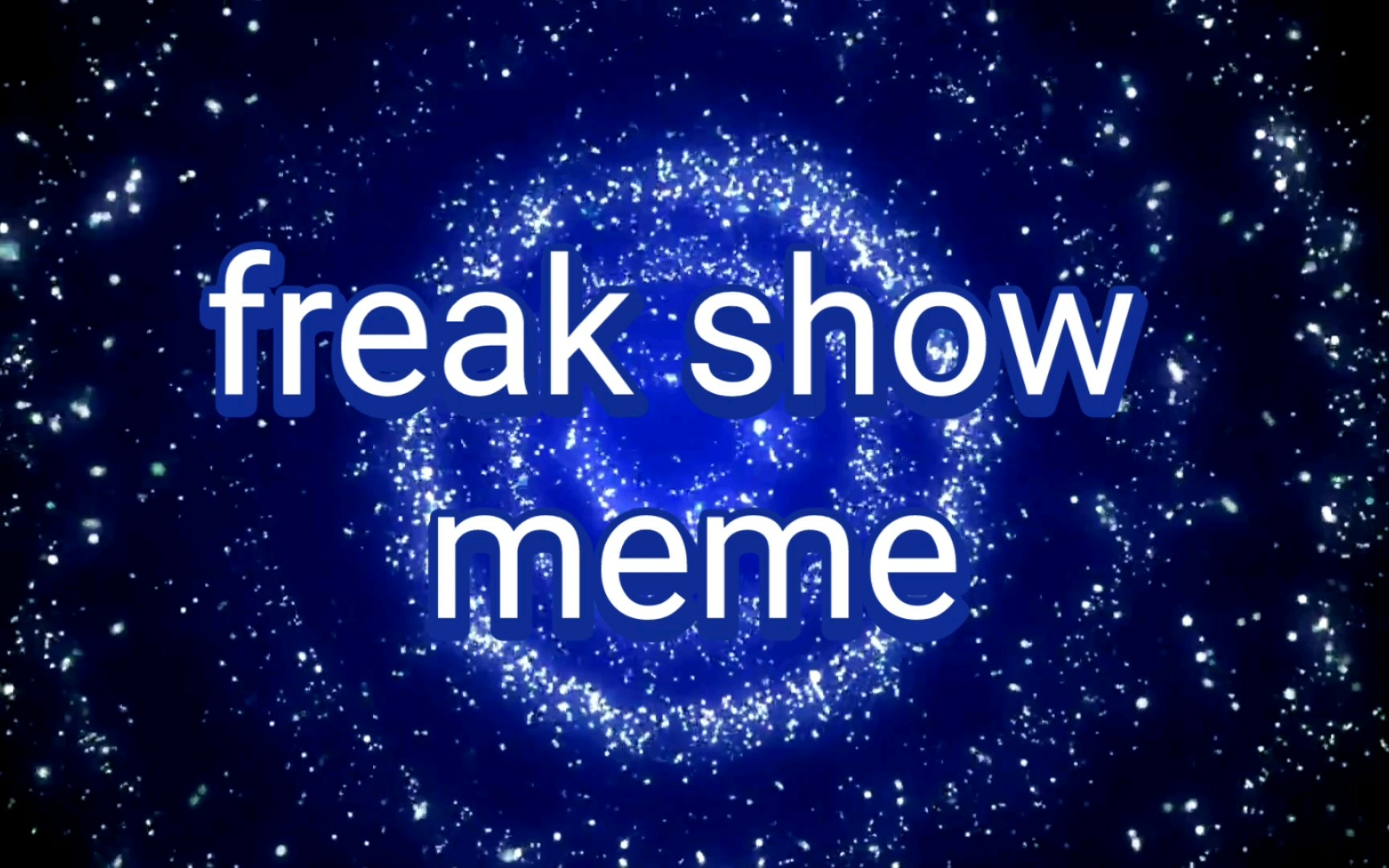 【星之卡比/oc】freak show meme