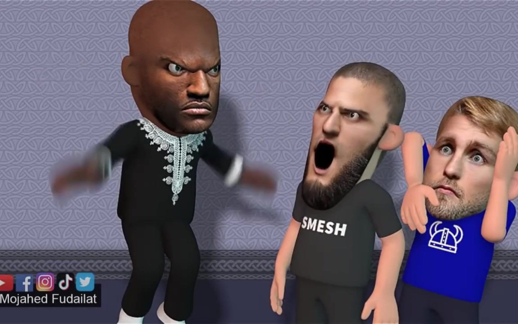 【ufc】瑞帅:骑马耶夫将击毙乌斯曼-ufc小动画