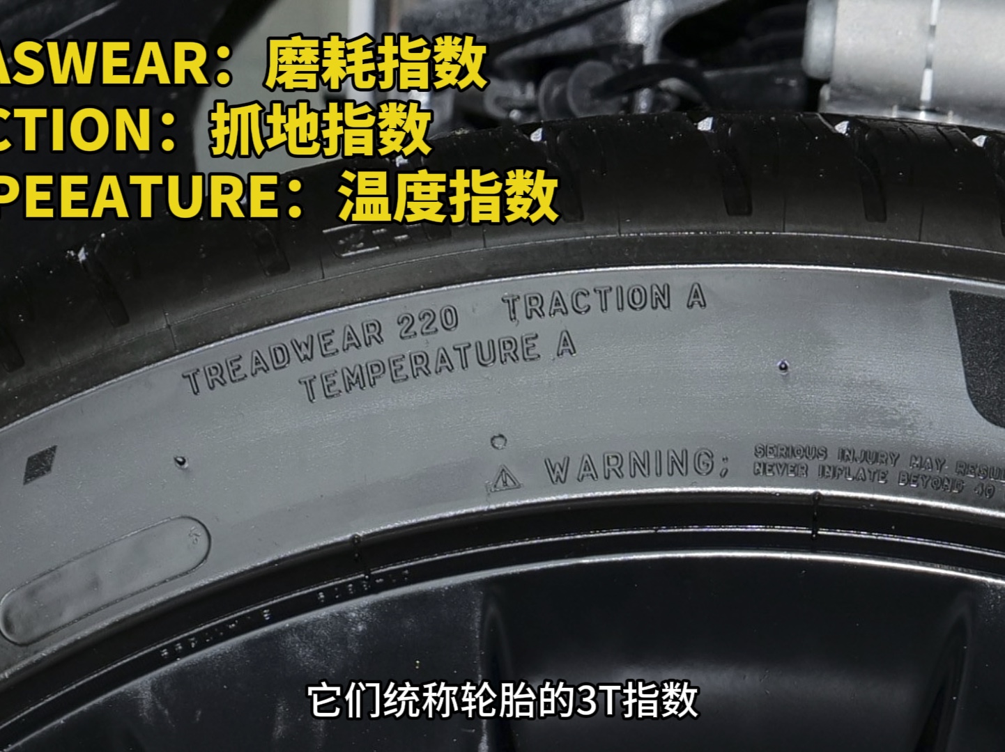 你的特斯拉开多久就要换一次轮胎,轮胎上的参数你都看得懂哪些#特斯拉