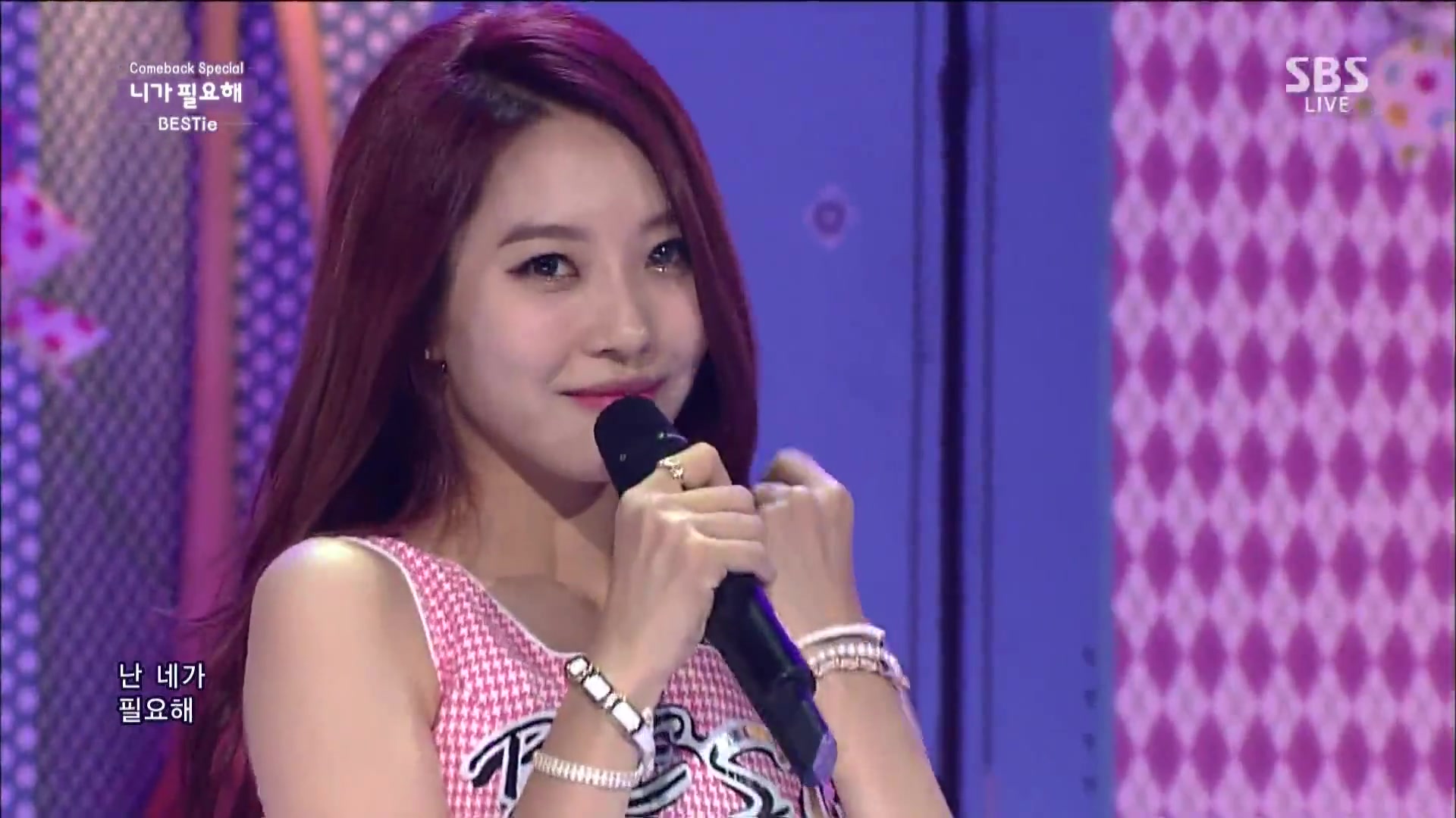 [图]BESTie｜I Need You我需要你 140831 Inkigayo