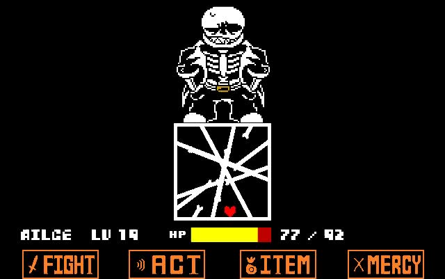 传说之下天国sans战一药过