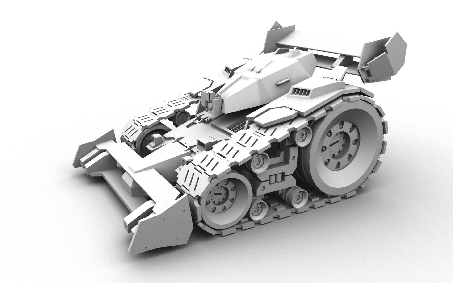 次世代车子建模,3dmax零基础入门制作"四驱车"模型教学