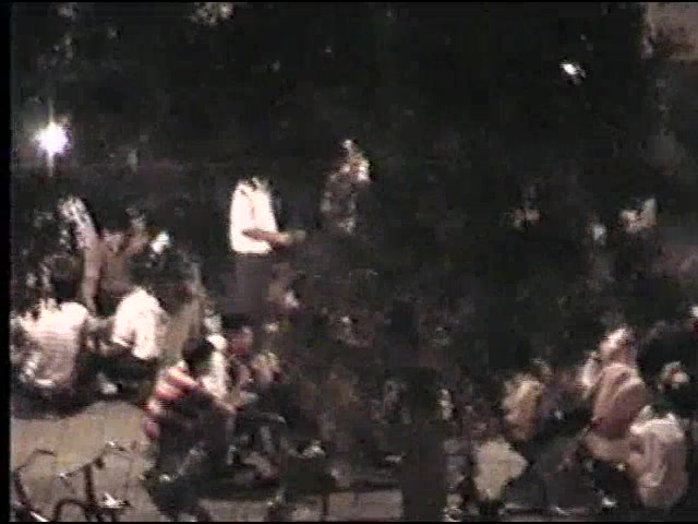 1999年天津市红桥区红旗路边牌摊和马路夜景哔哩哔哩bilibili