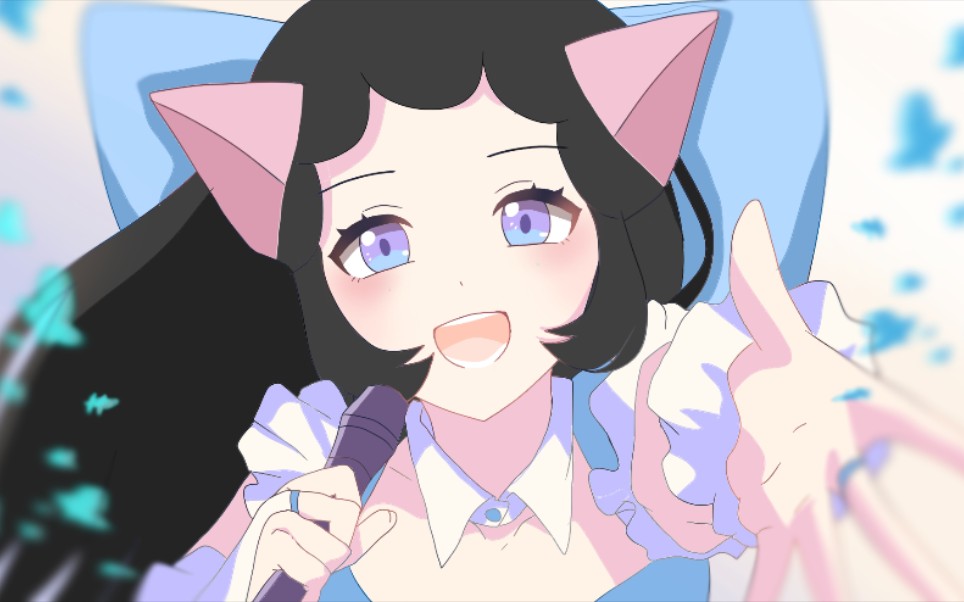 【京剧猫同人手书】小青姐姐的偶像宣言~~-我系可颂-默认收藏夹-哔哩