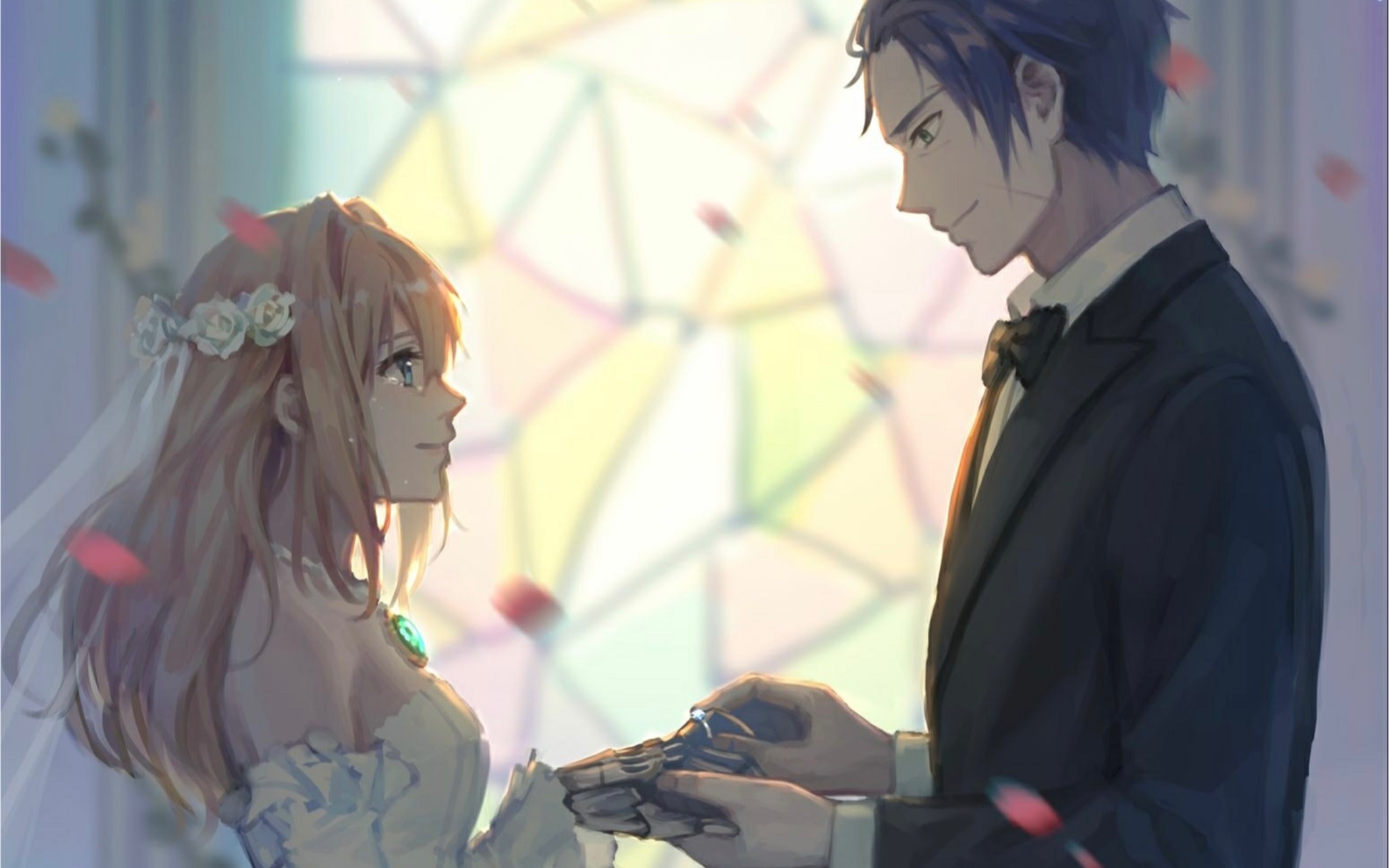 《紫罗兰永恒花园》剧场版 薇妹少佐要幸福啊~虽迟但到勾手彩蛋安排!