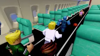 「Roblox」飞机逃生模拟器：乘坐死亡航班！搞笑逃生记！