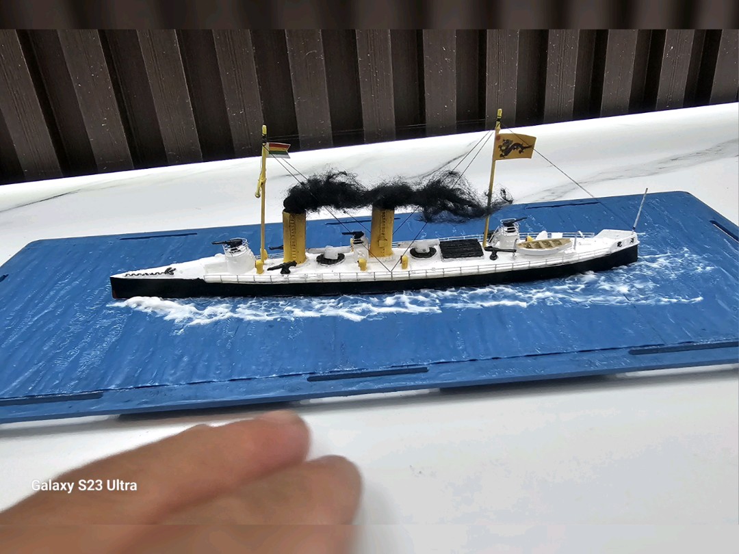 1:350大清海龙号大型鱼雷艇(早期驱逐舰雏形)