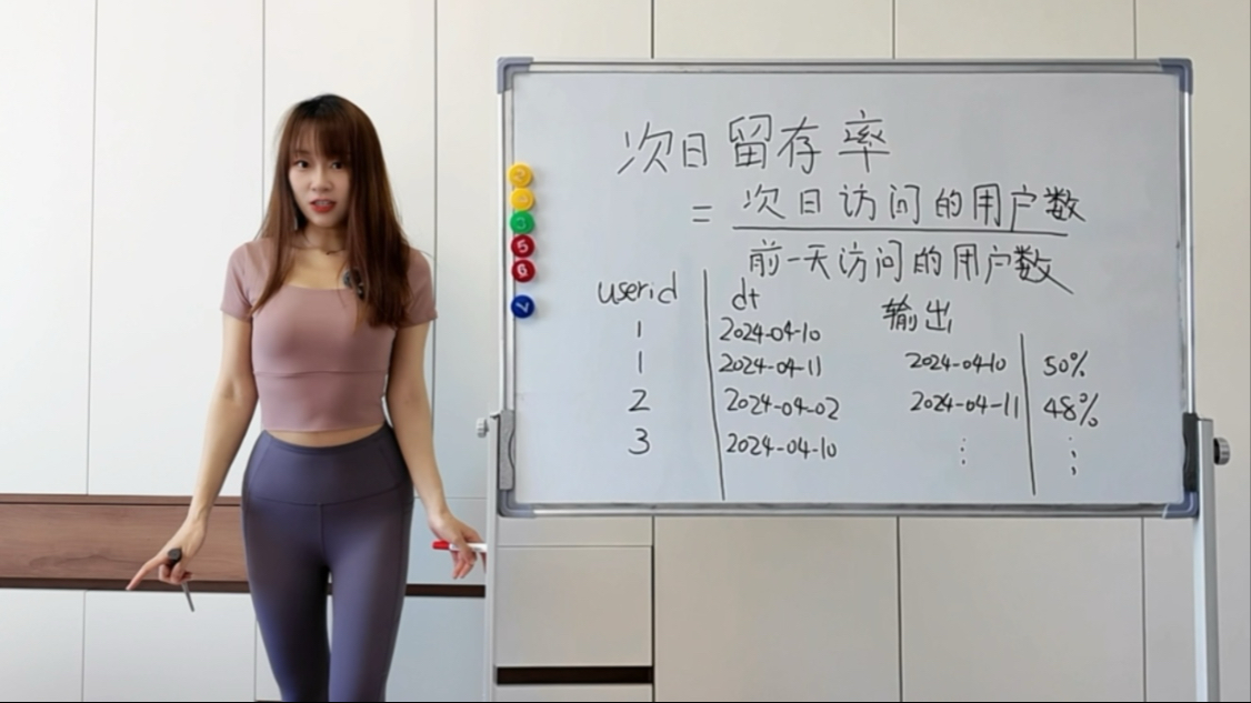 SQL面试必考题|用户的次日留存率怎么计算,数据库考试