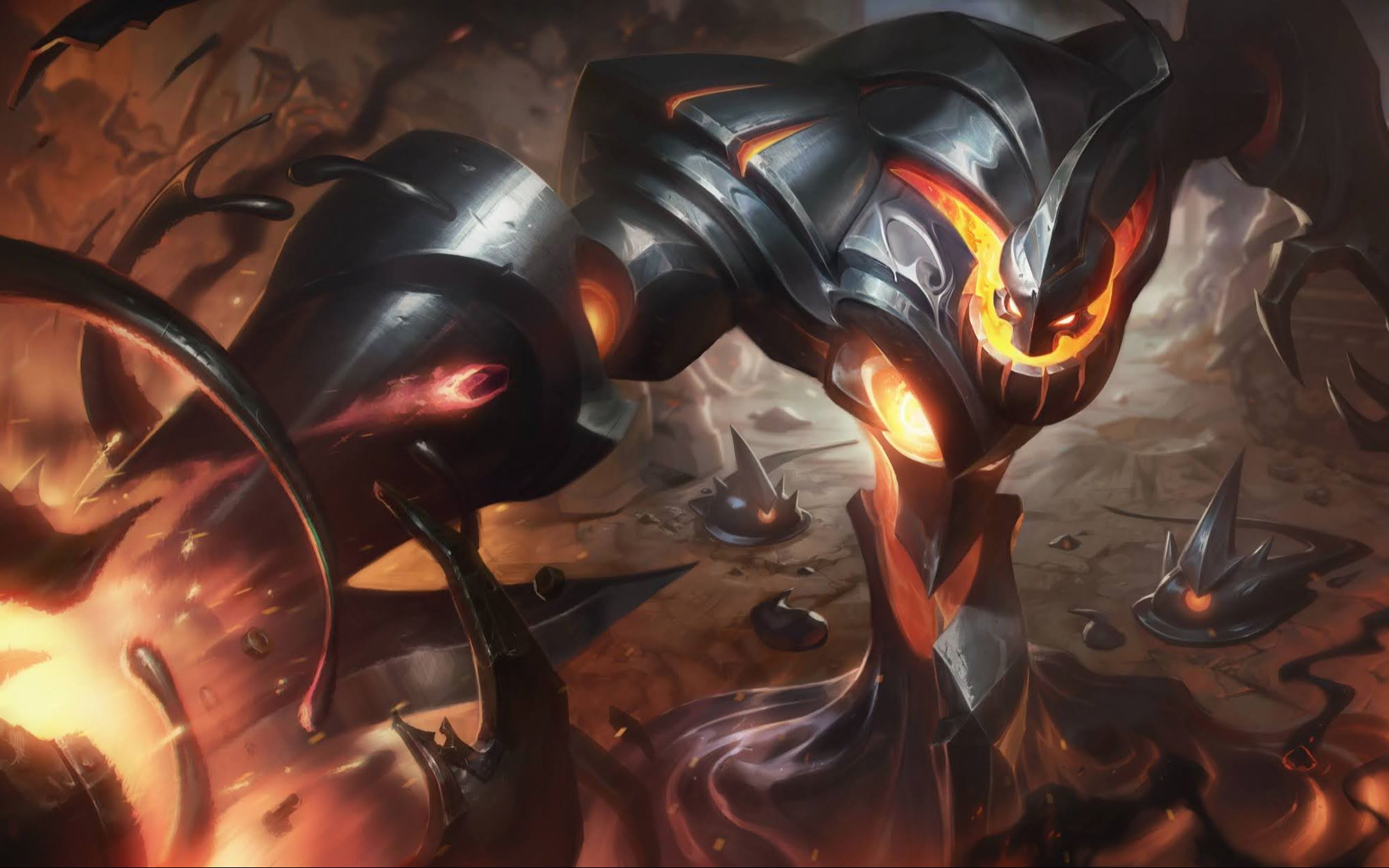 lol英雄联盟生化魔人新皮肤战地机甲扎克(战地机甲系列皮肤还是不错的