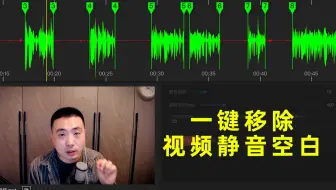 免费分享如何在pr里快速将口播视频自动剪辑移除气口静音空白【果子坤】