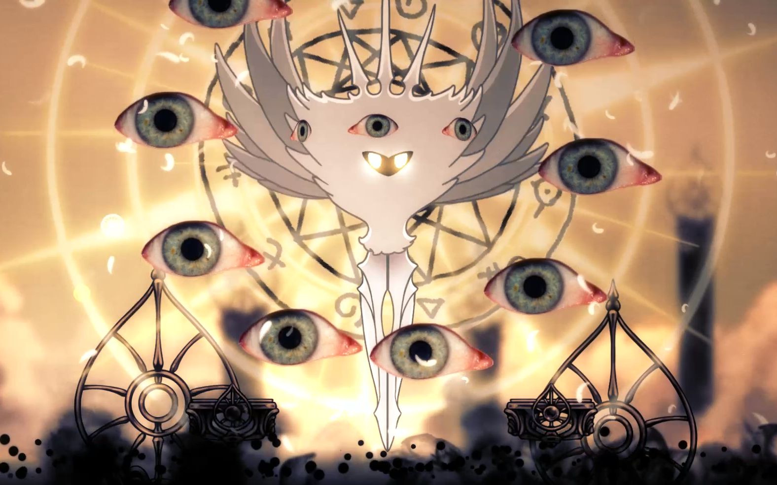 【空洞骑士】"古神"辐光 封面真实有效_空洞骑士