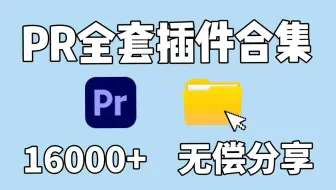 【PR插件】全网通告！2025全网最全PR插件合集！！白嫖16000+一键安装！预设，效果，转场，卡点，字幕。您想要的都有，你确定还不用？