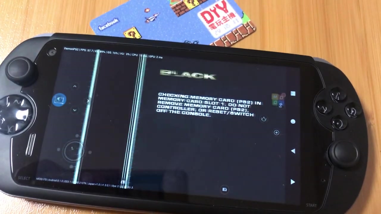 MOQI i7s test ps2 black game魔奇i7s测试ps2模拟器哔哩哔哩bilibili