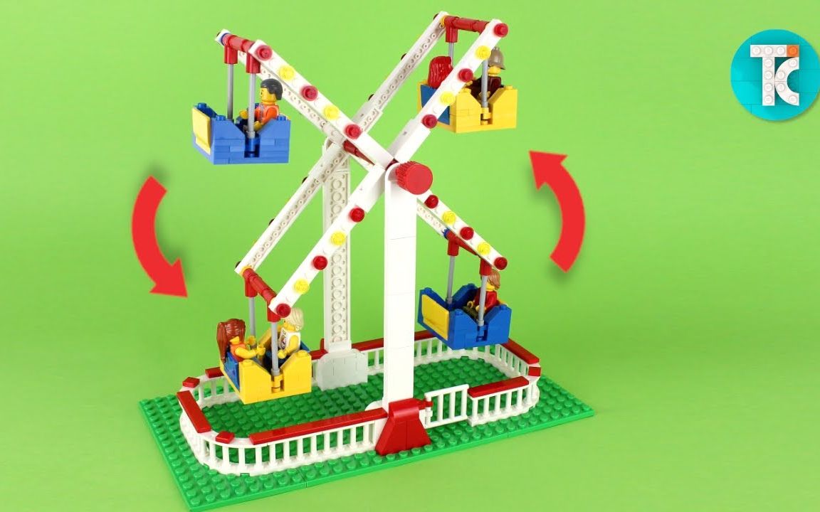 乐高moc教程摩天轮拼搭指南