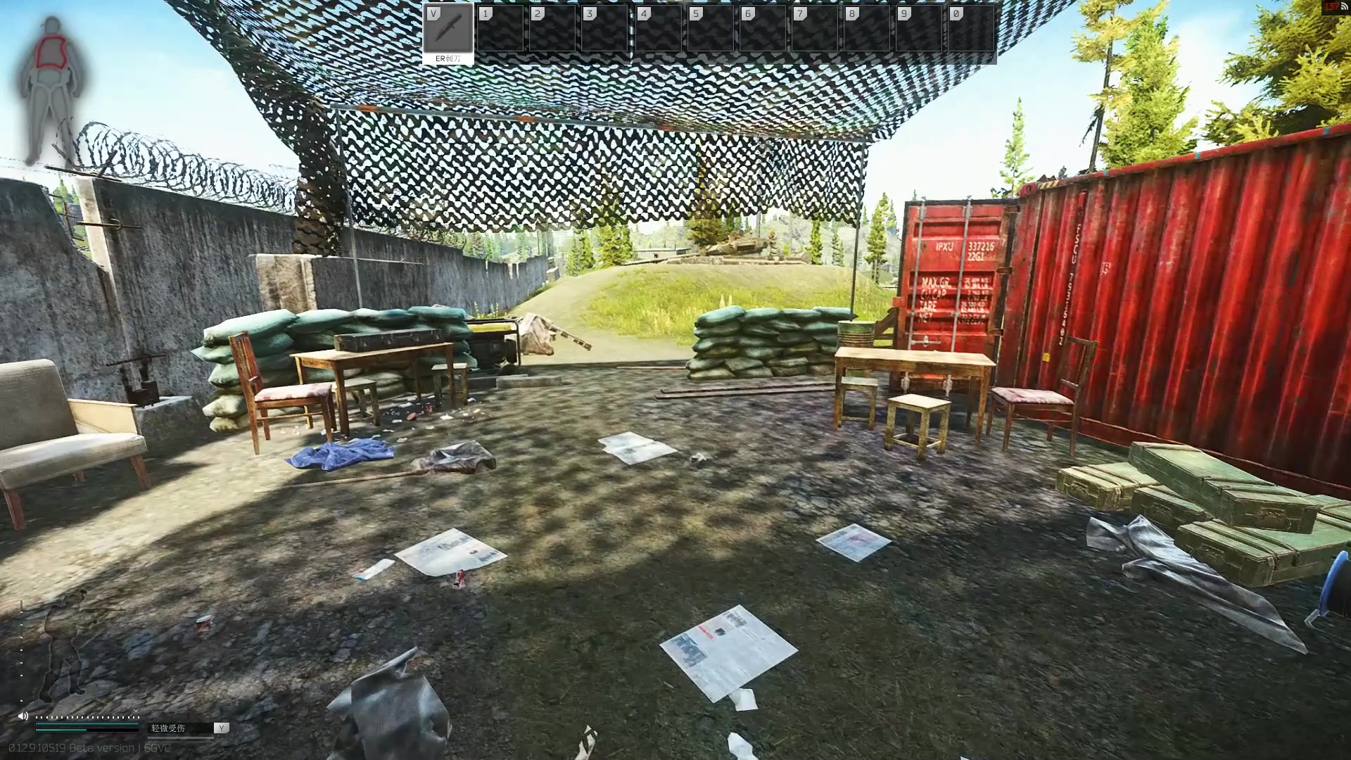 逃离塔科夫储备站跑刀大佬非法组队男团bs挂壁连发m1am993白头颚