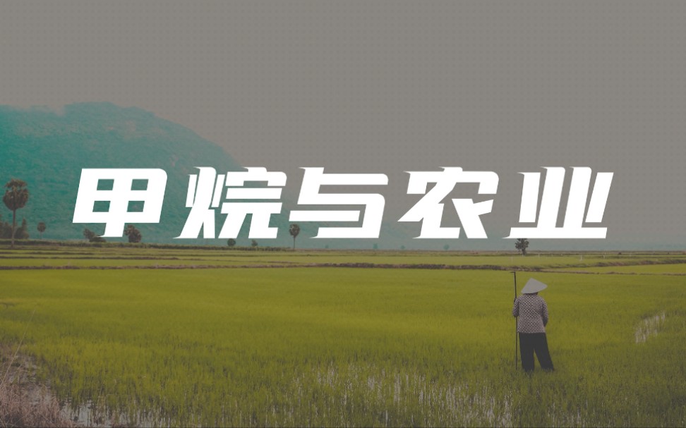 甲烷与农业哔哩哔哩bilibili