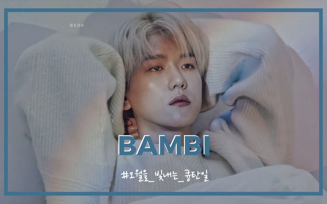 BAEKHYUN | BAMBI [Happy BAEKHYUN Day]哔哩哔哩bilibili