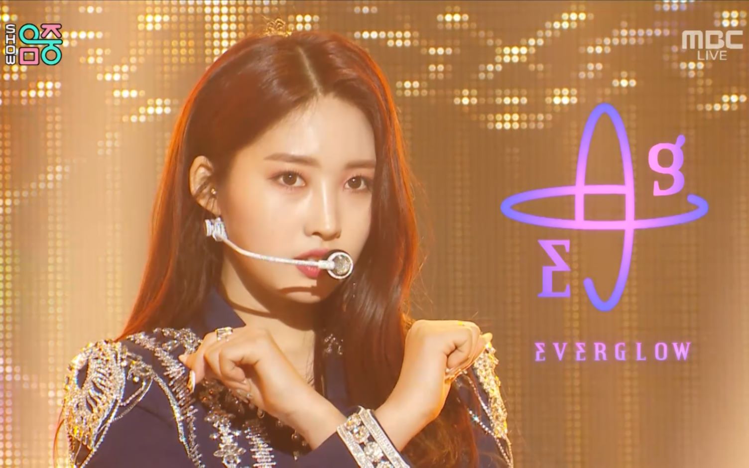 1080p60帧中字认人认声everglow单曲dundun中字超清现场200208music