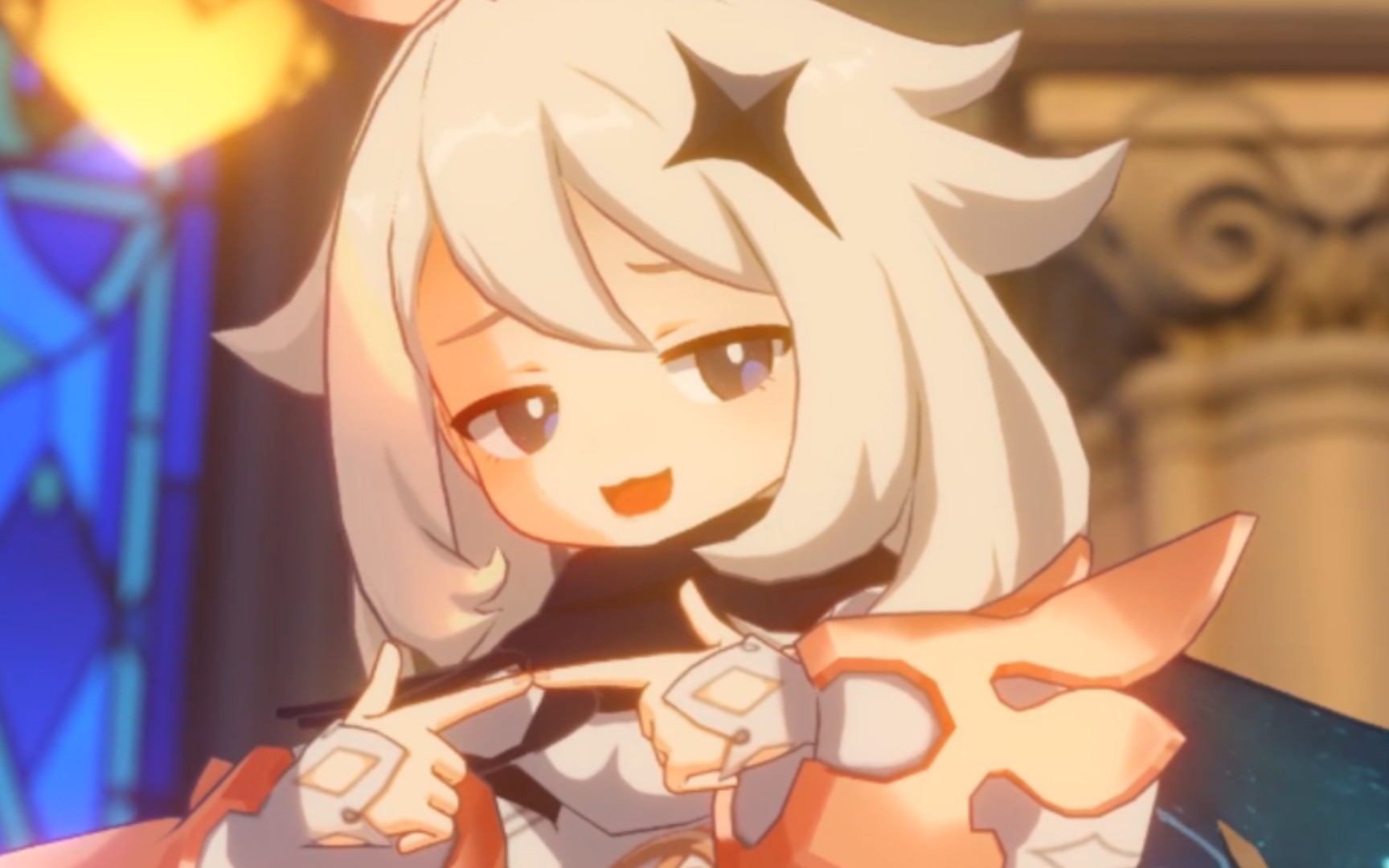 派蒙这小表情哈哈哈哈