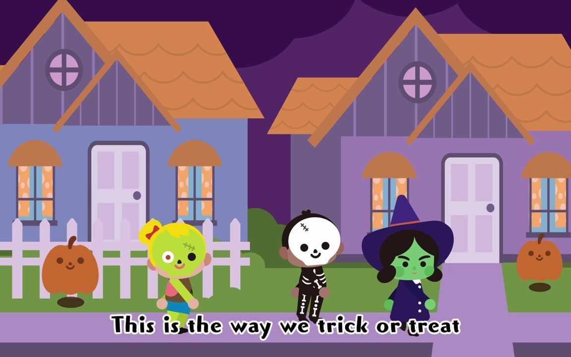 [图]This is the Way We Trick or Treat 这就是我们不给糖就捣蛋的方式｜Kiboomers 基布默人