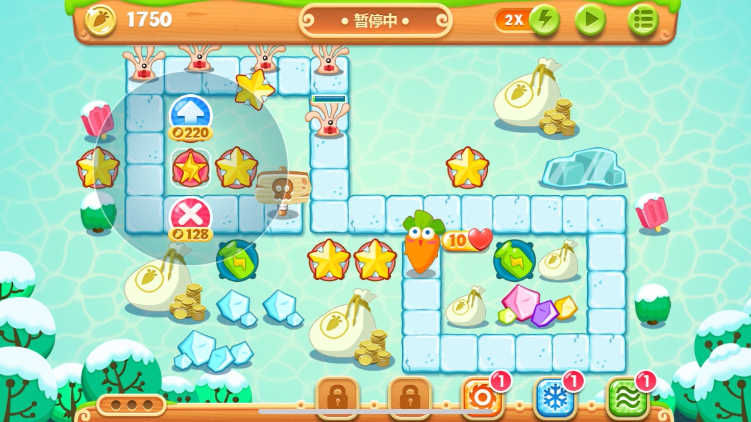 保卫萝卜挑战攻略30，保卫萝卜挑战攻略30金萝卜