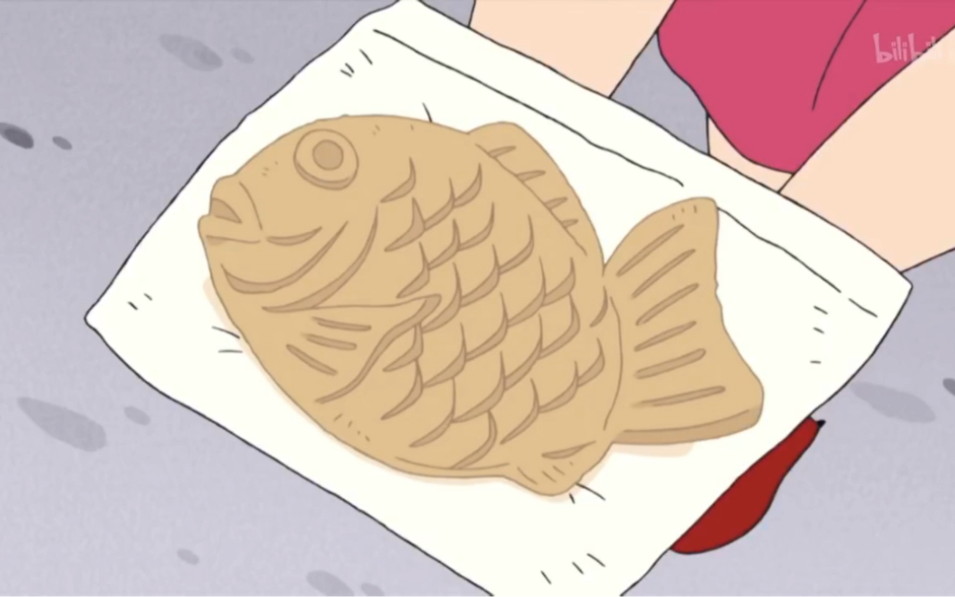 蜡笔小新美食篇鲷鱼烧