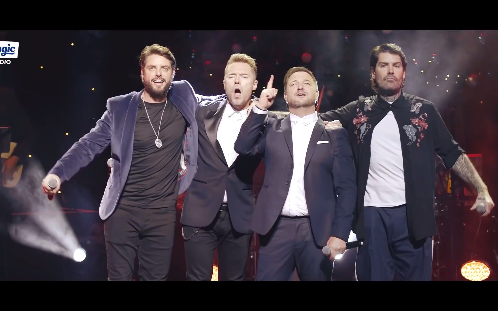 [图]【1080P】Boyzone - Picture Of You （Live at The Magic of Christmas 2018）