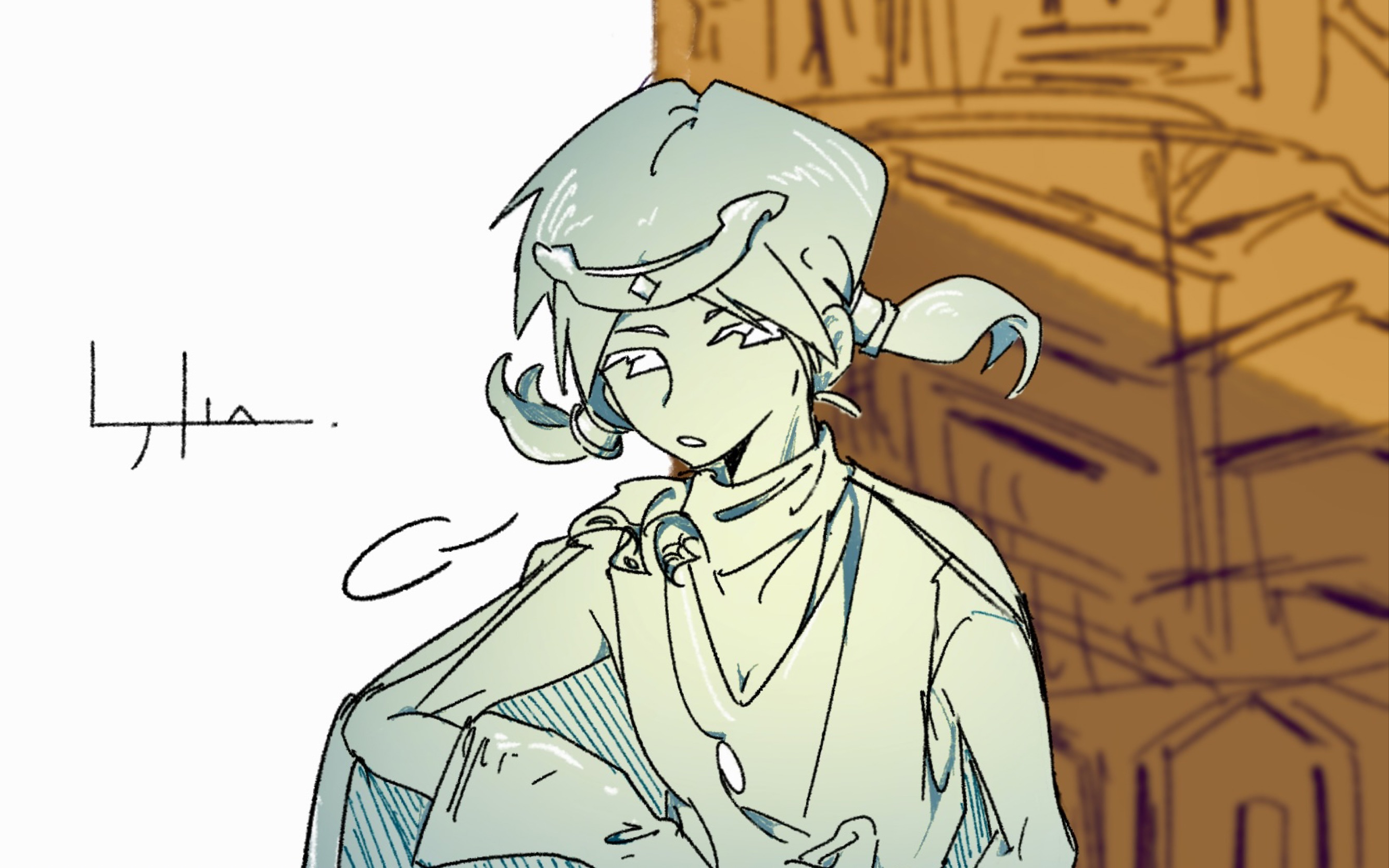 【光遇/绘画过程】浪费你49秒看我画咣小人