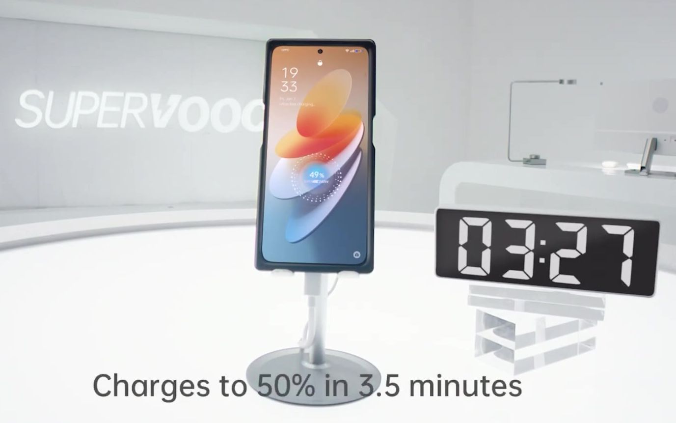 OPPO 在 MWC2022 上发布 240W SUPERVOOC 超级闪充技术，9 分钟充满 4500mAh 电池_哔哩哔哩_bilibili