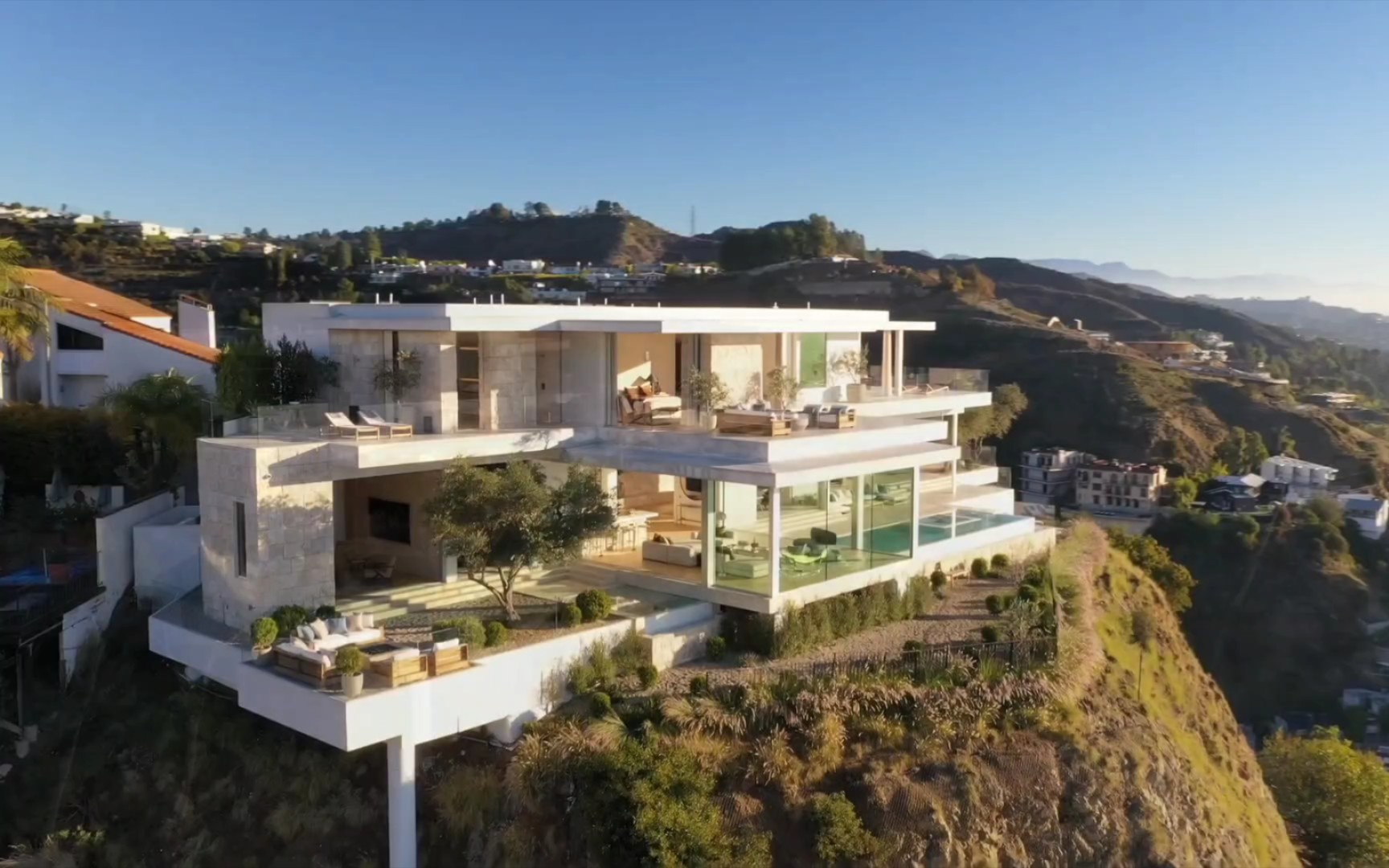 加州山顶豪宅 现代与奢华